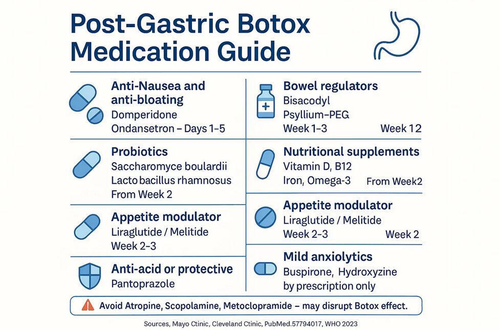 داروهای بعد از بوتاکس معده 2 image